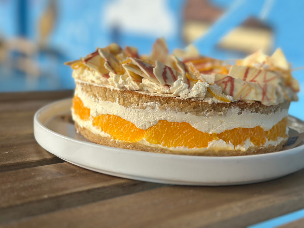 Orange, Ginger & cranberry bagatelle