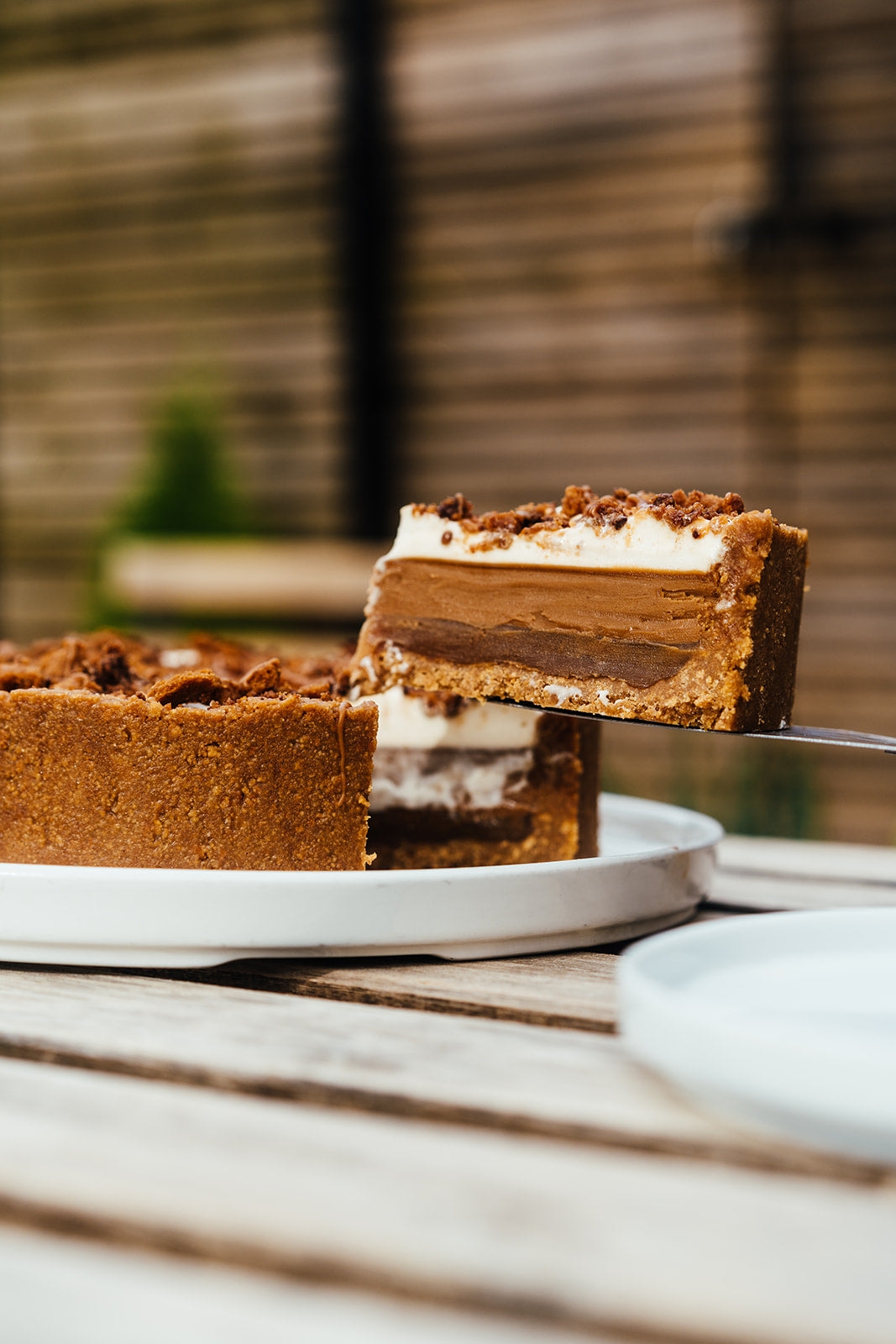 Whole Biscoff Pie