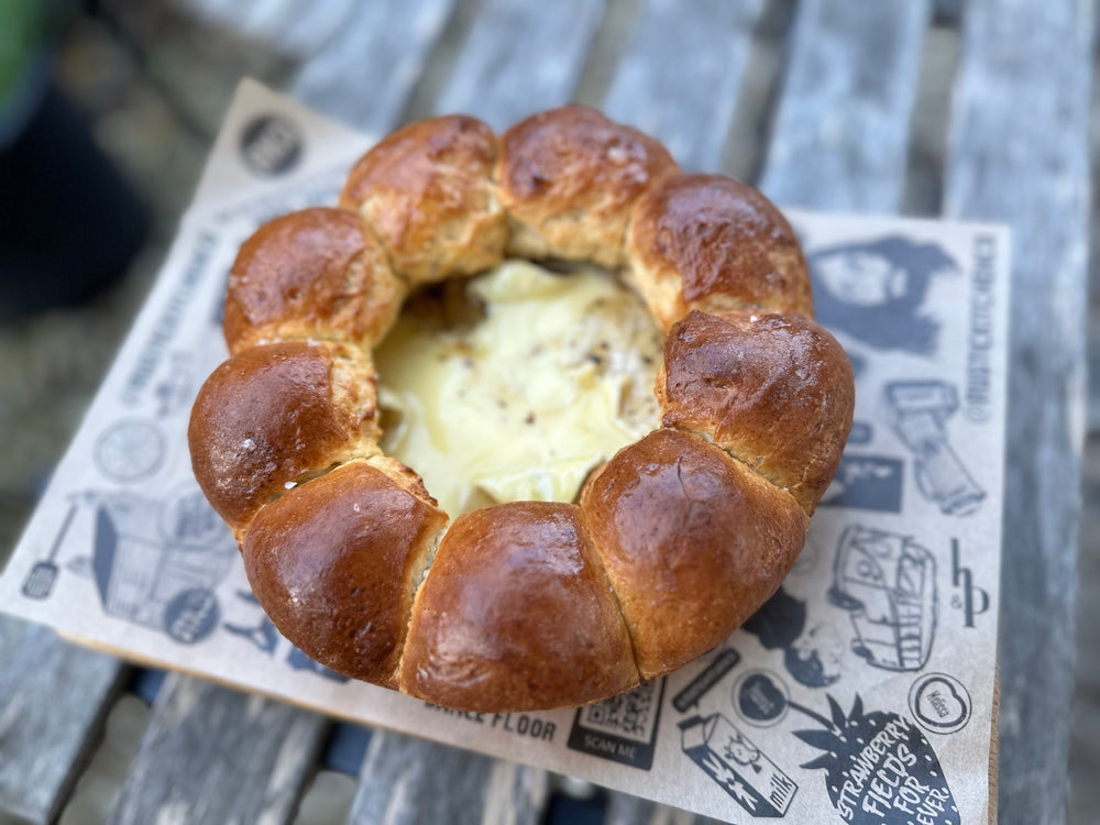 Rustic Christmas Camembert wreath