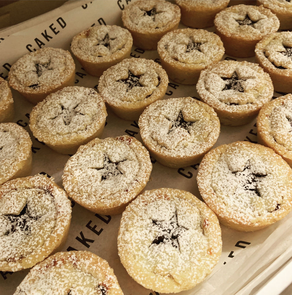 Caked Gluten Free Mince pies - Box of 4