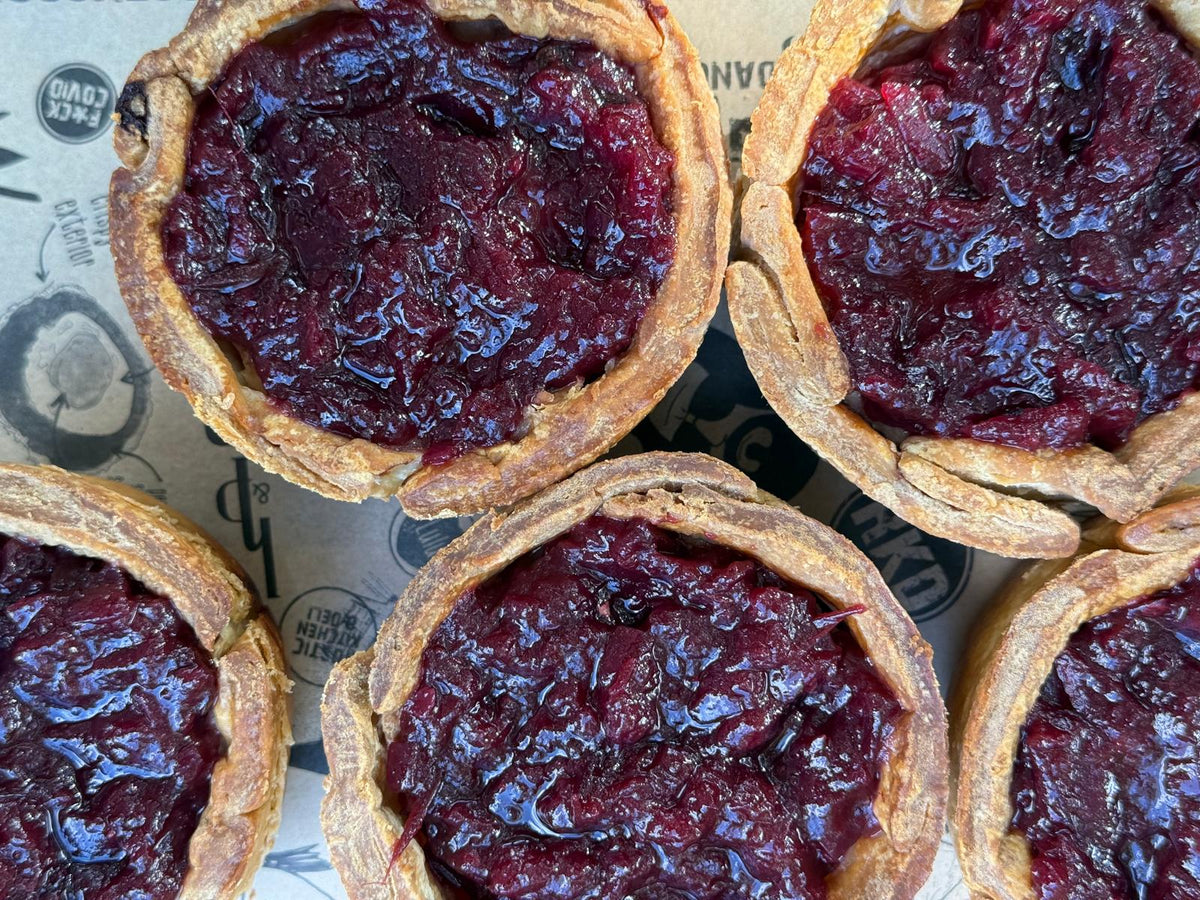 Turkey & Cranberry pie