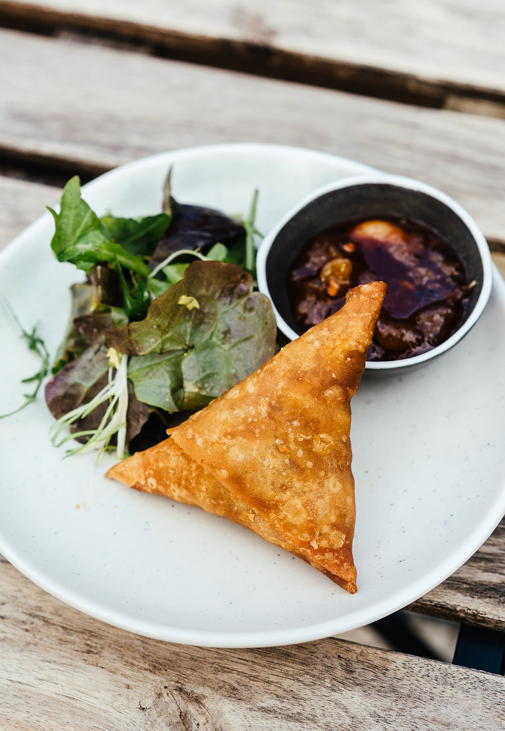 Leicestershire Vegan Samosa