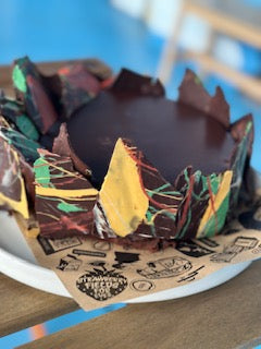 Chocolate & Cherry mousse cake