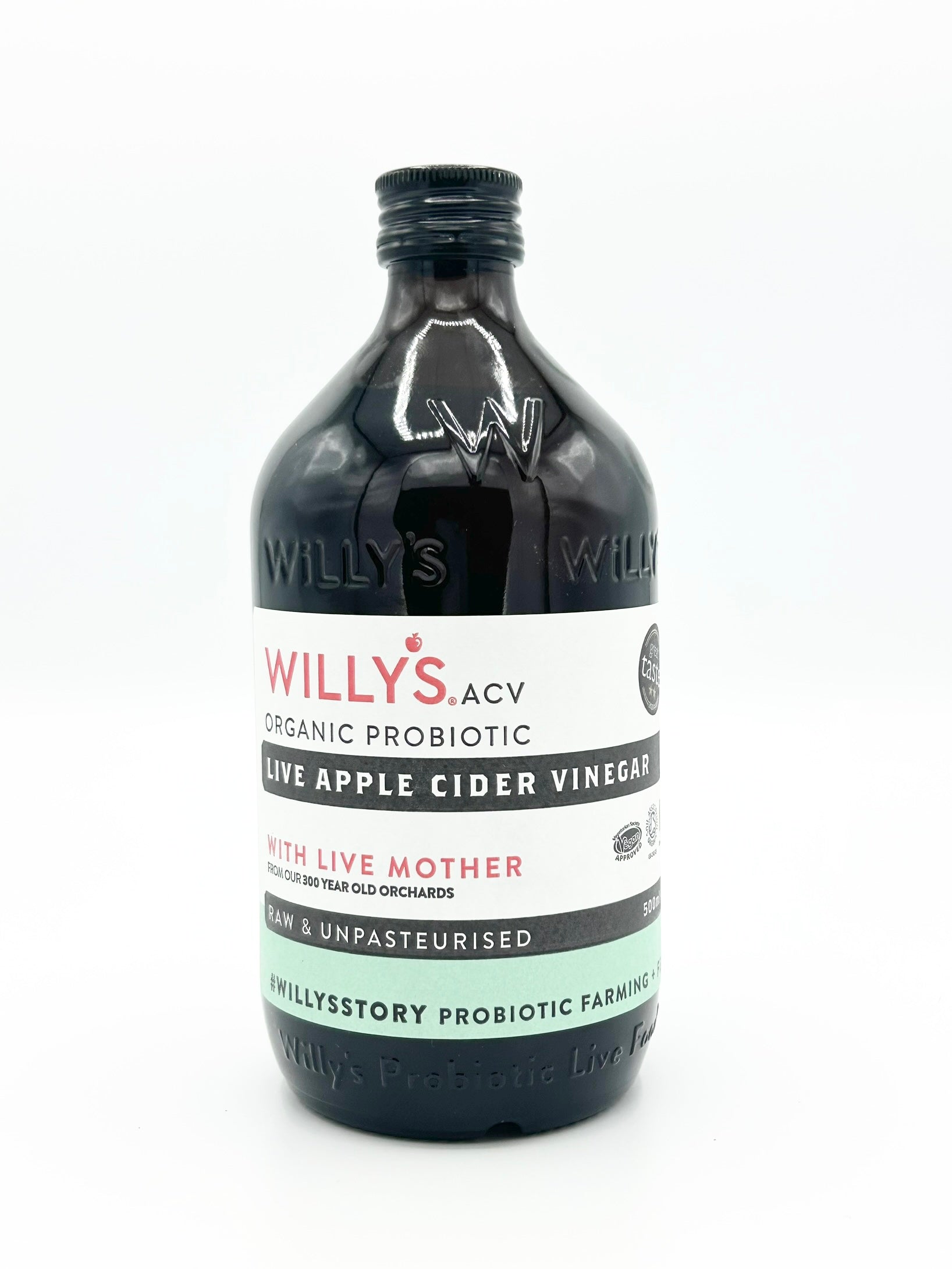 Willys Apple Cider Vinegar with live 'mother'