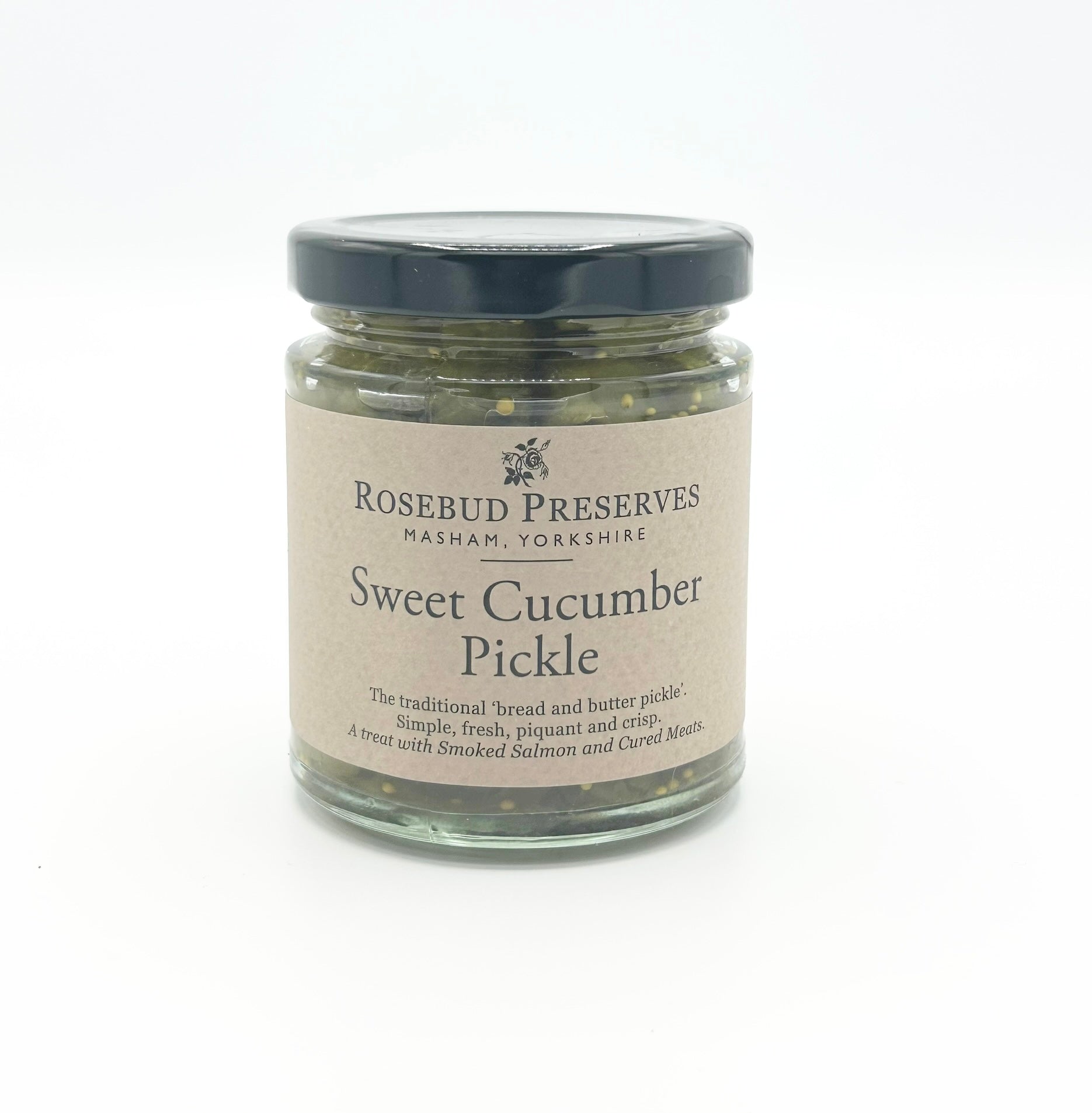 Rosebud Preserves Sweet cucumber pickle