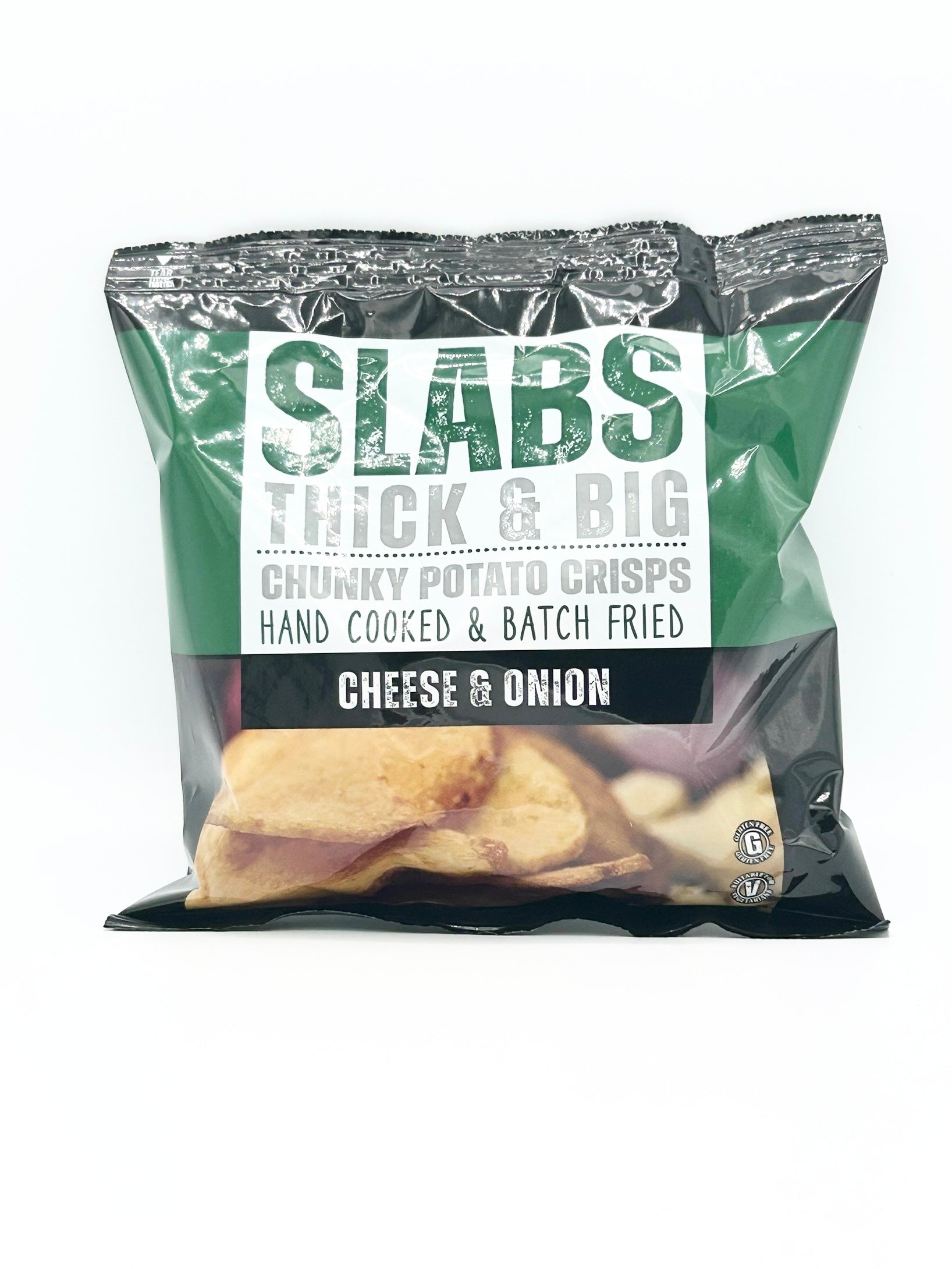 Slabs - Mature Cheddar & Onion Crisps