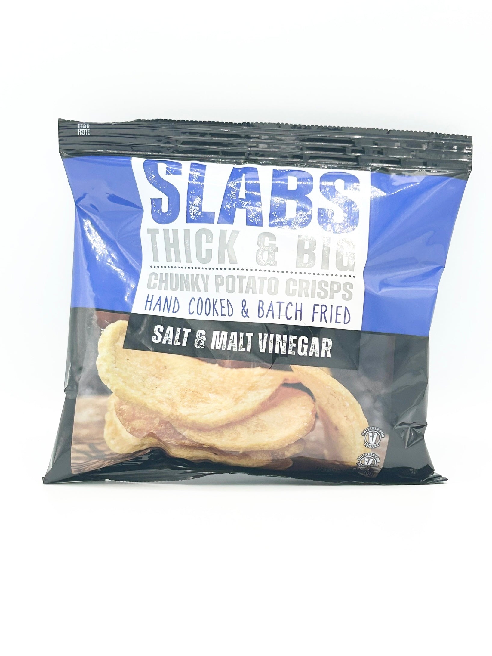 Slabs - Sea Salt and Malt Vinegar Crisps