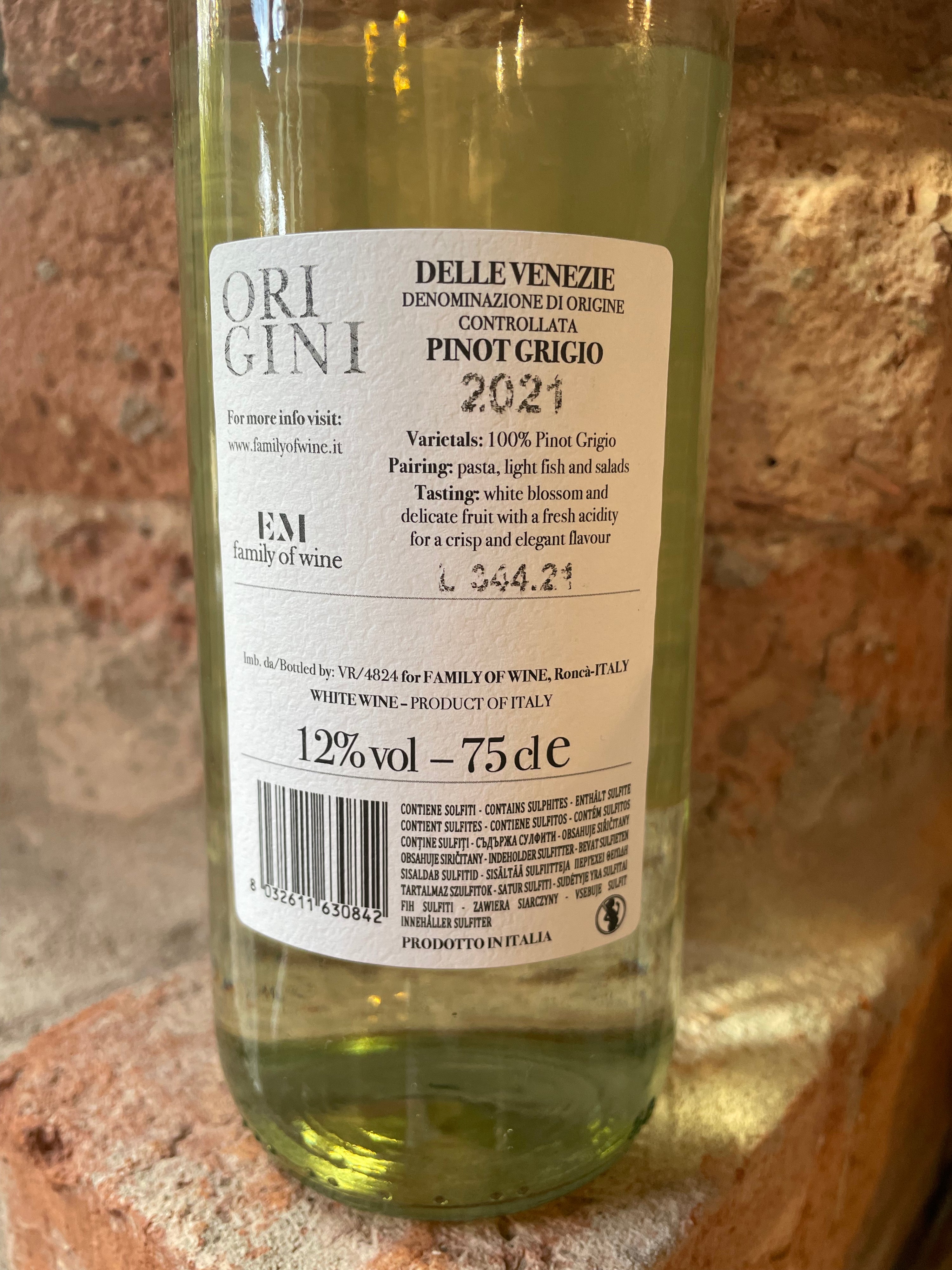 Pinot Grigio (Bottle)
