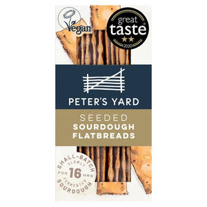 Peters Yard - Sourdough Flatbread - seeded sour dough