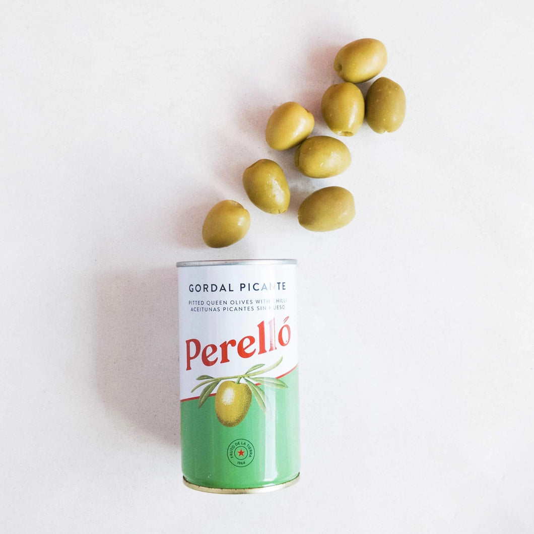 Perello Gordal Pitted Olives - approx 250g